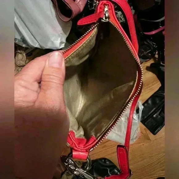 Coach Coral Mini Rowan File Crossbody Purse / Bag with Cert. of Authenticity - Picture 2 of 11